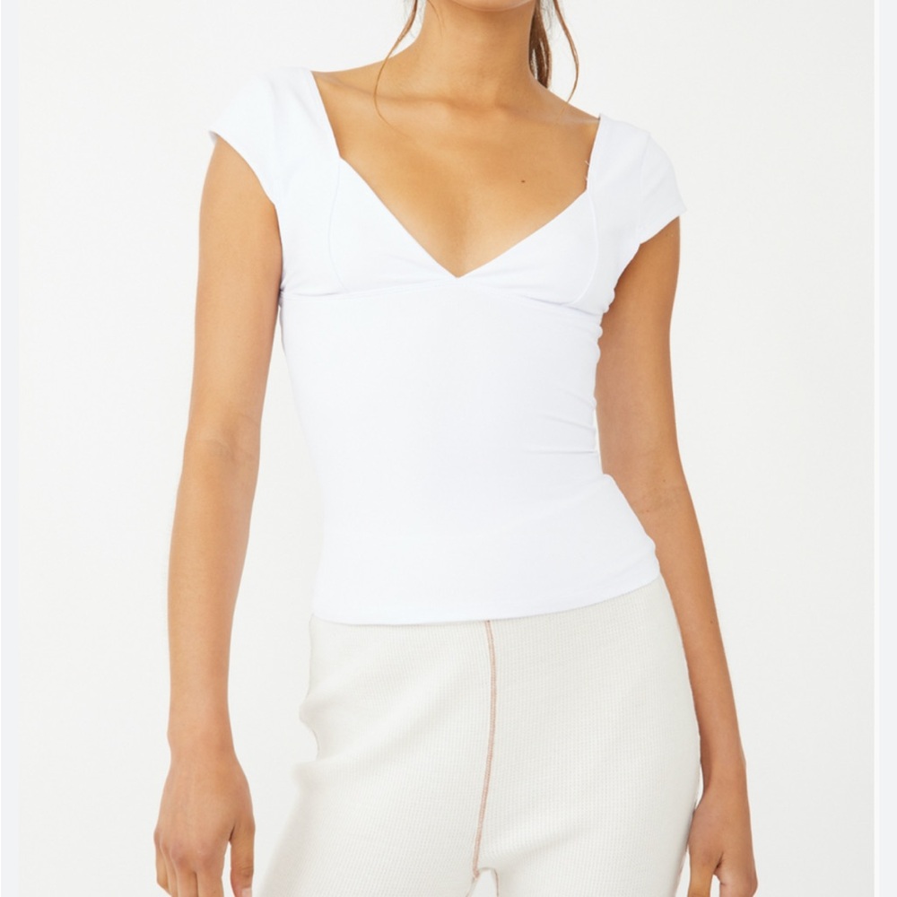 Free People Duo Corset Cami, white, XS - Picture 3 of 6